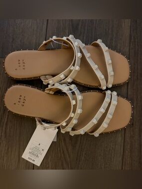 A new day studded sandals